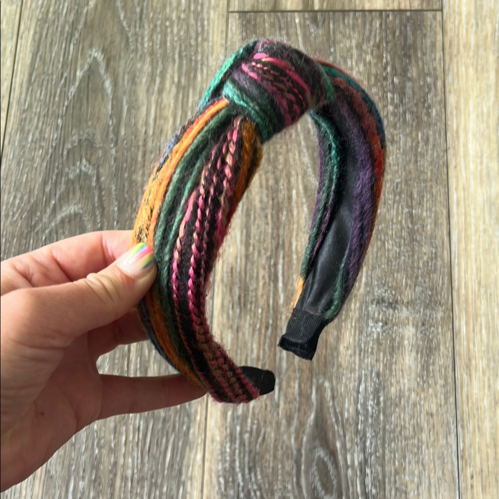 Multicolor Knitted Headband